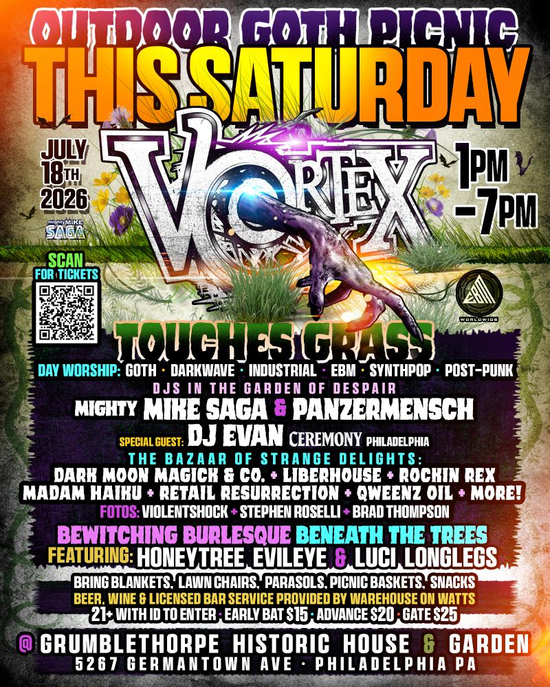 Vortex Touches Grass: Outdoor Day Goth Gathering