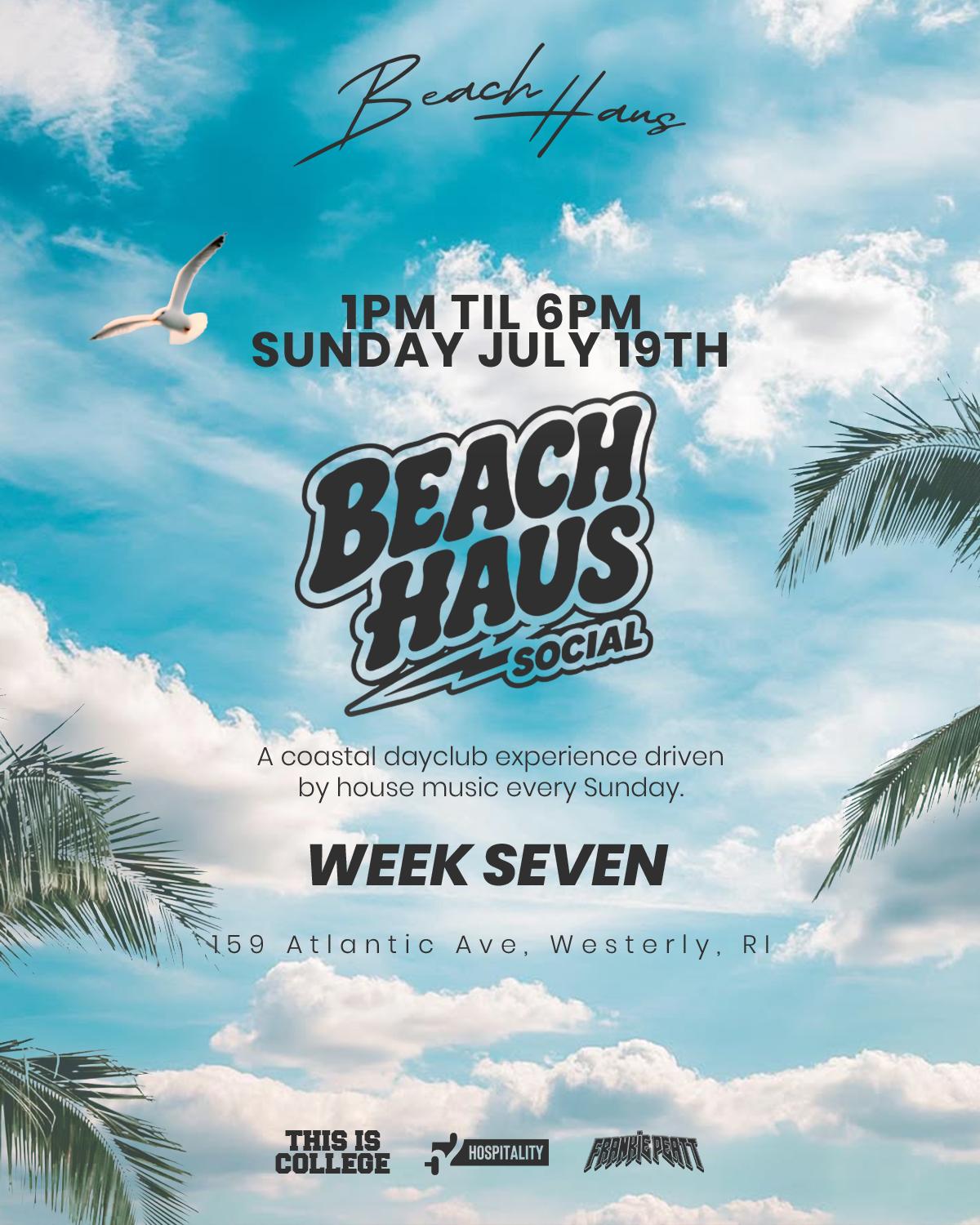 Beach Haus Social Sundays