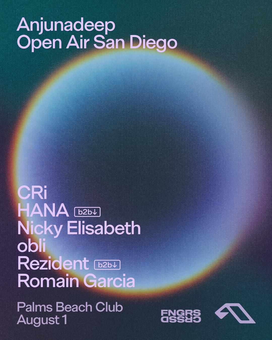 Fngrs Crssd Presents Anjunadeep Open Air At Palms Beach Club