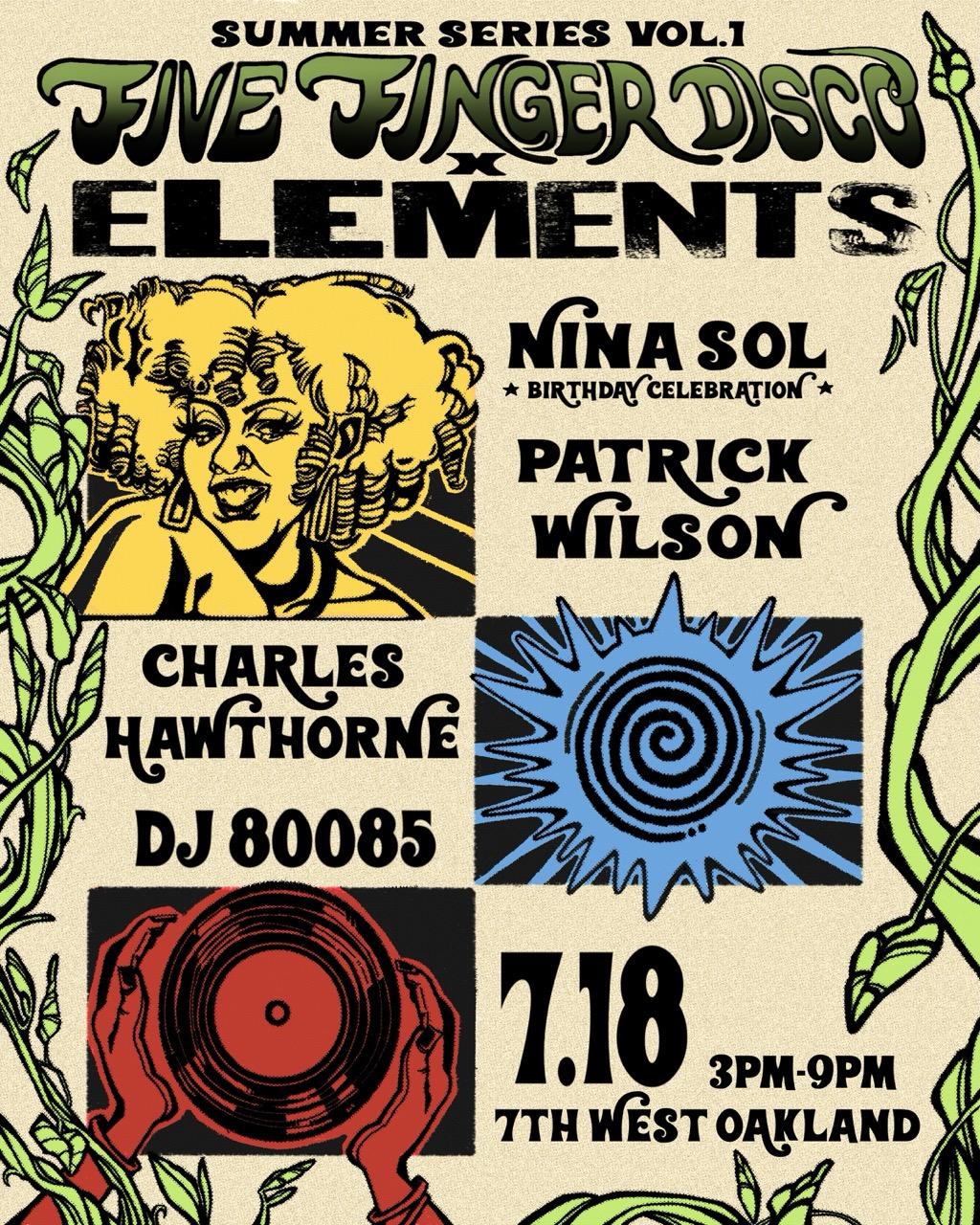 Five Finger Disco X Elements: Ffd Summer Series Part 1