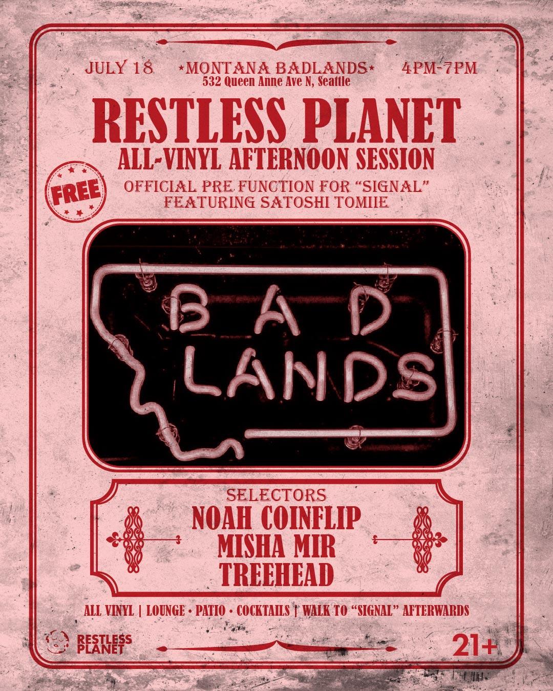 Before The Signal With Restless Planet