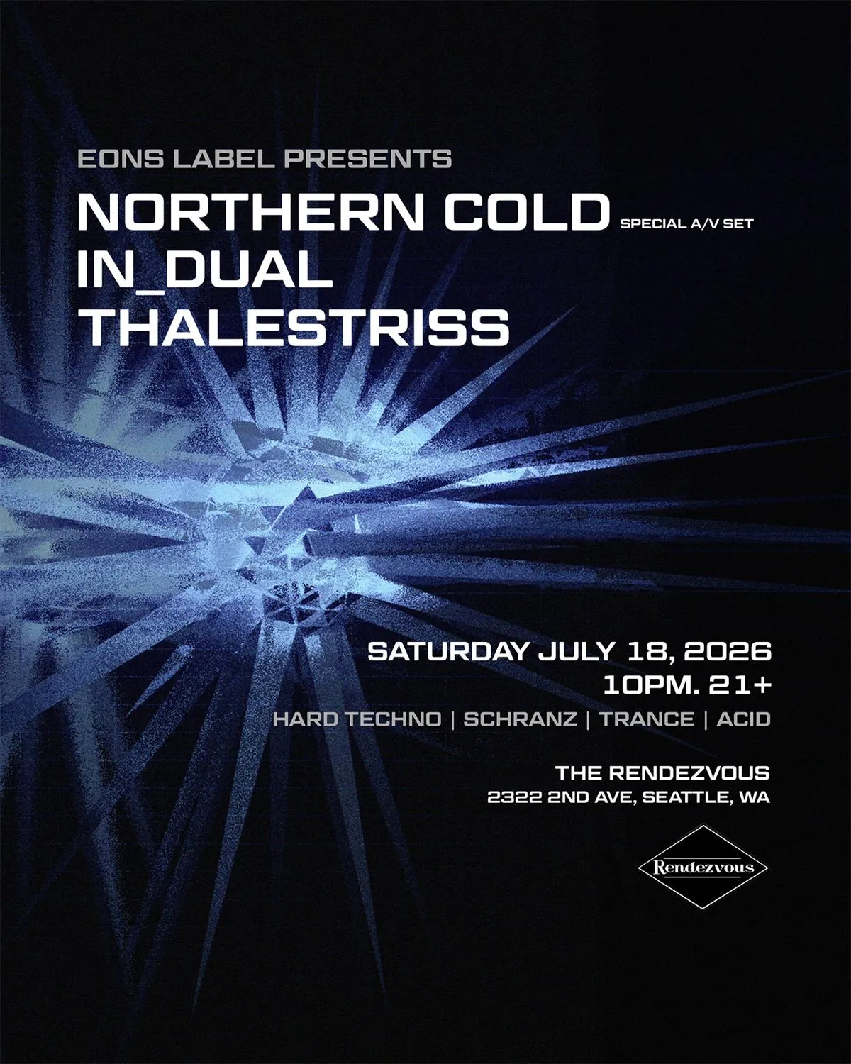 Eons Label Presents: Northern Cold, In_Dual, And Thalestriss