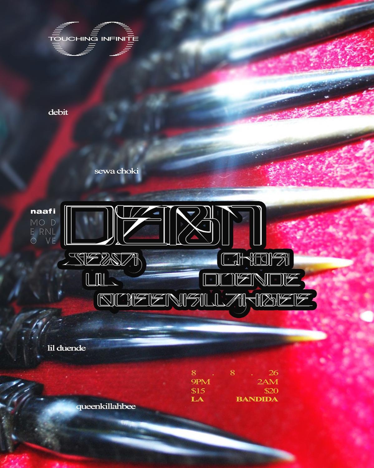 Touching Infinite Presents Debit