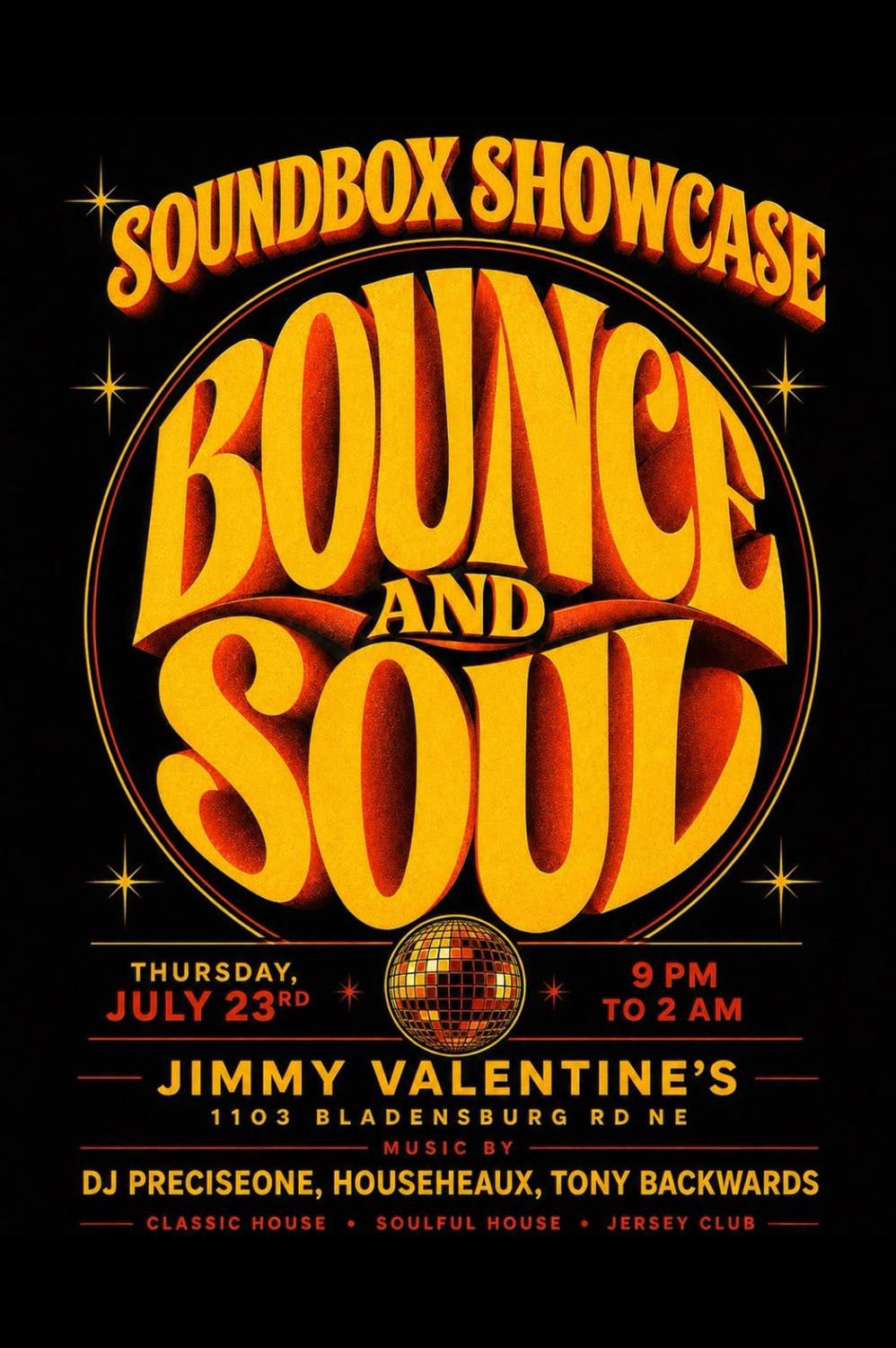 Soundbox Showcase At Jimmy Valentines