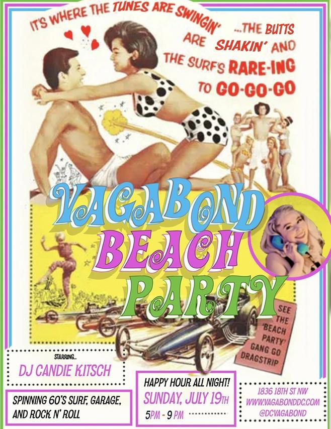 Vagabond Beach Party: 60S Surf Party