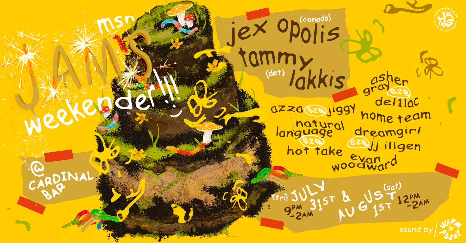 JAMS Weekender - Tammy Lakkis and Jex Opolis