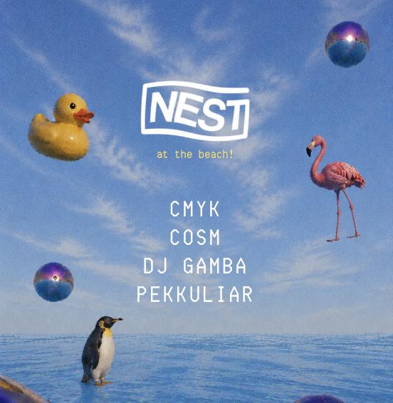 Free Beach Party: Nest At The Beach