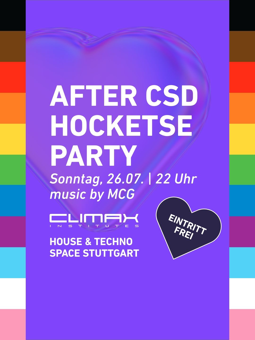 AFTER CSD HOCKETSE PARTY - EINTRITT FREI -