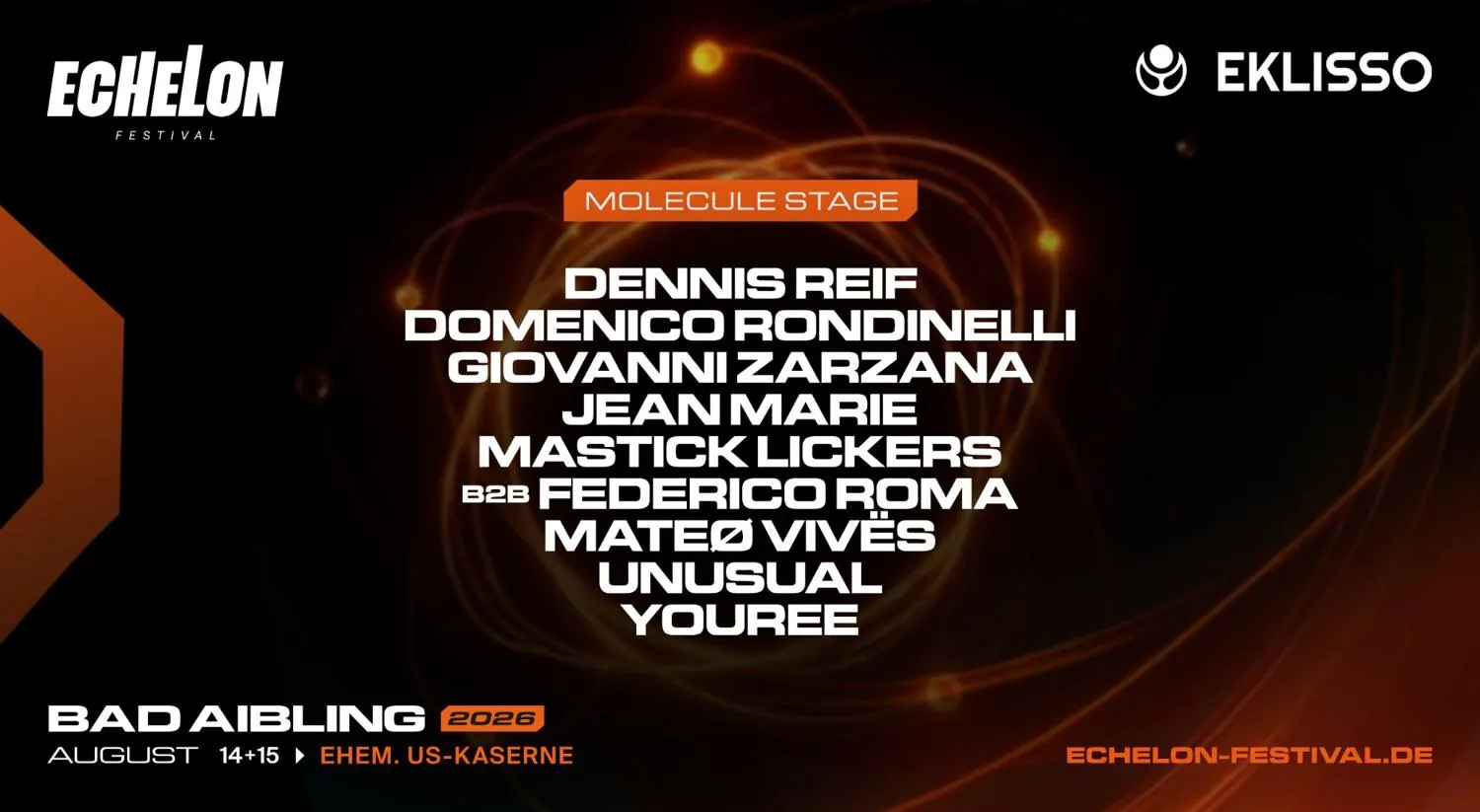 Eklisso Label Showcase / Echelon Festival 2026