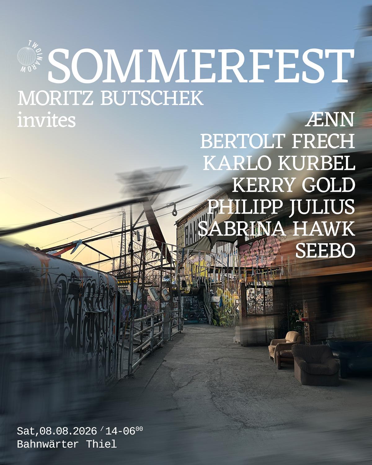 Sommerfest - Moritz Butschek Invites - Open Air & Club