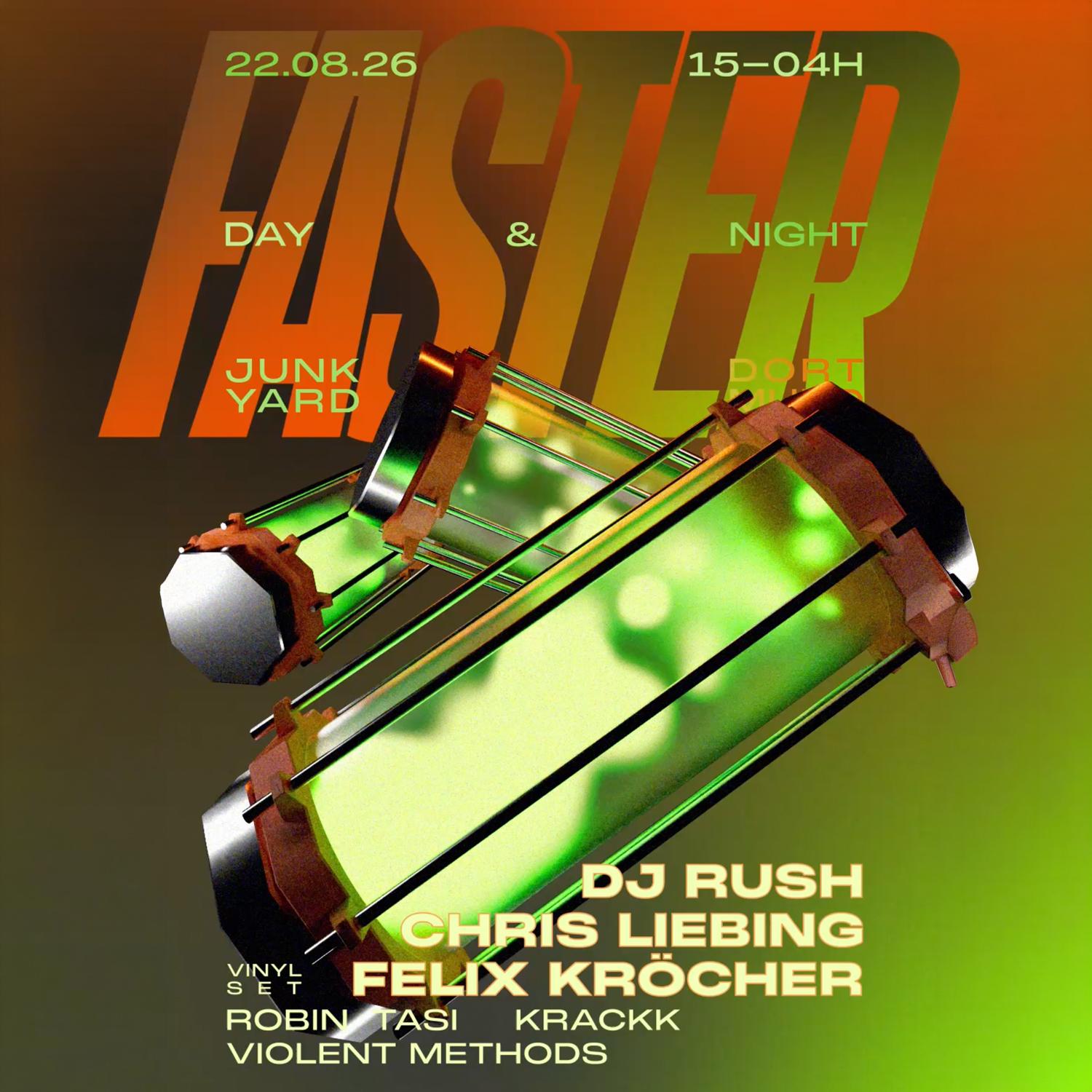 Faster With Dj Rush, Chris Liebing, Felix Kröcher, A.M