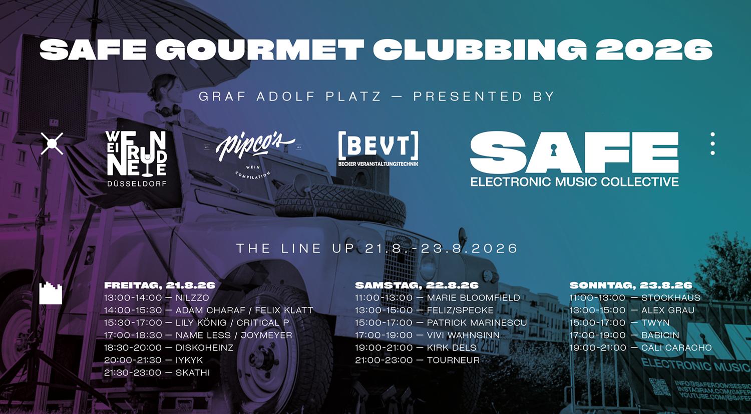 Safe Gourmet Clubbing 2026