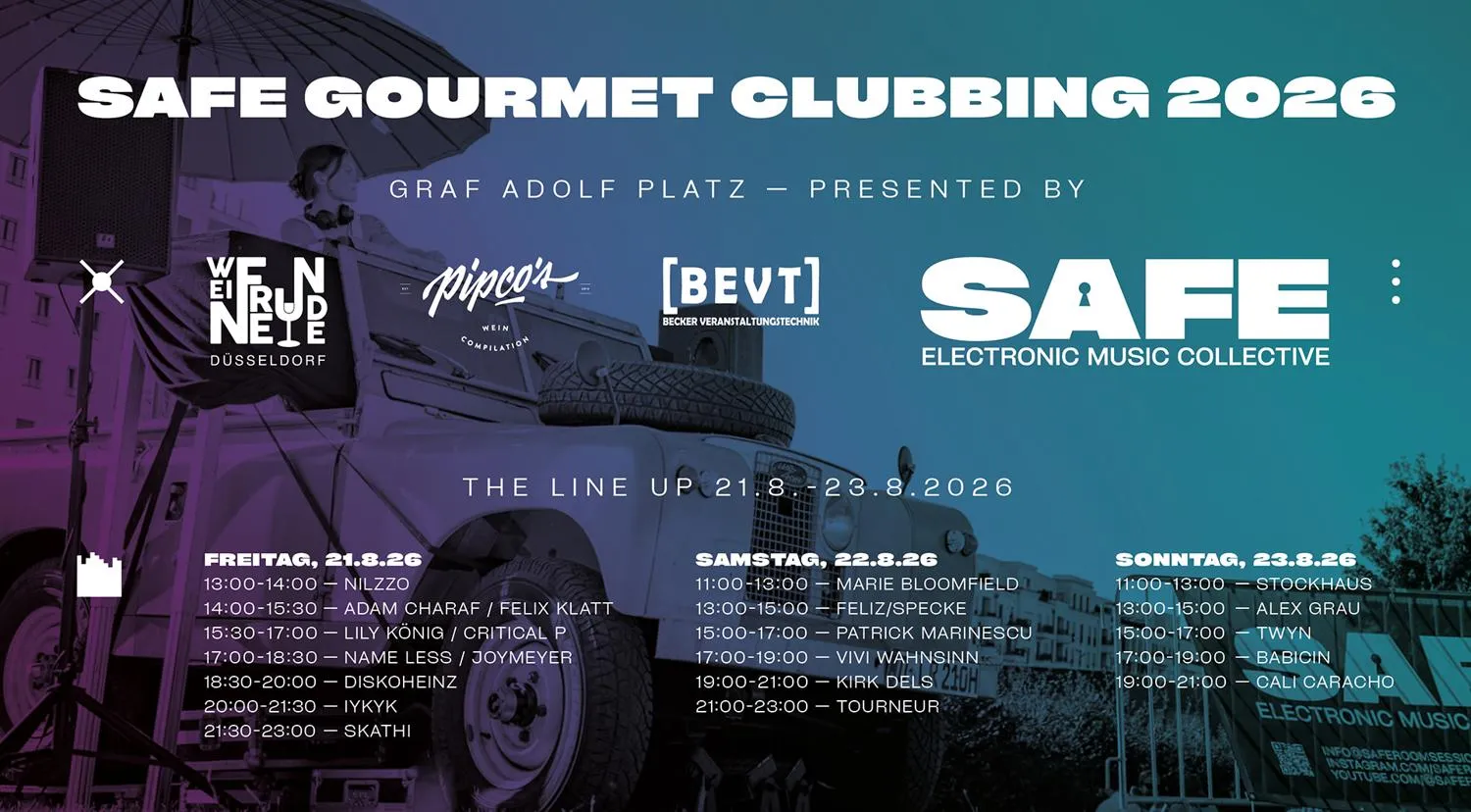 SAFE Gourmet Clubbing 2026