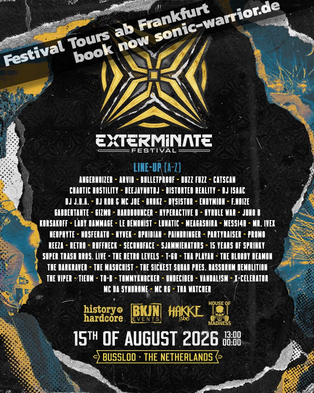 Bus Zum Neuen Exterminate Festival (Early Hardcore)