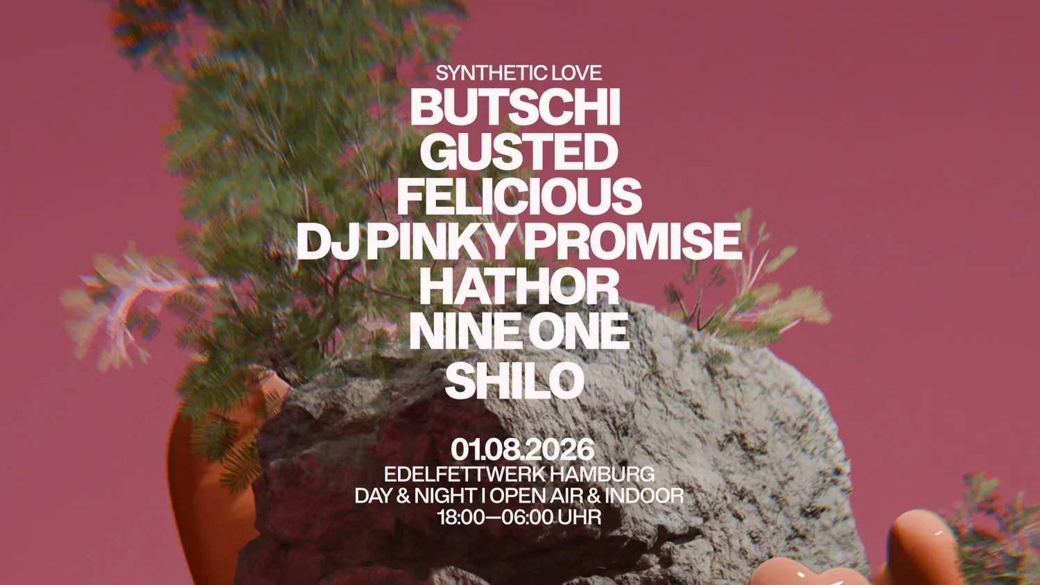 SYNTHETIC LOVE - DAY & NIGHT FESTIVAL I open air & indoor