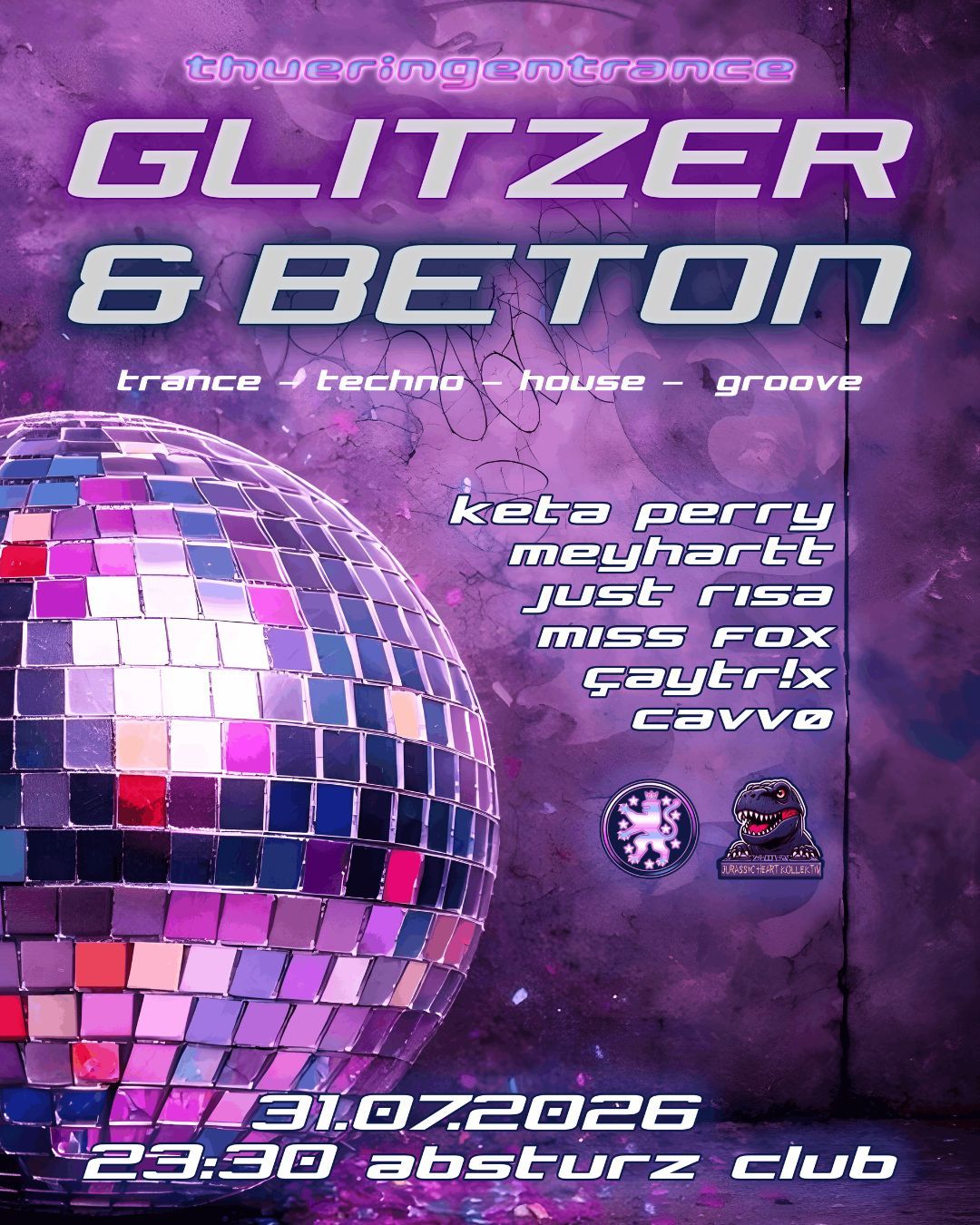 GLITZER & BETON 2 // by thueringentrance
