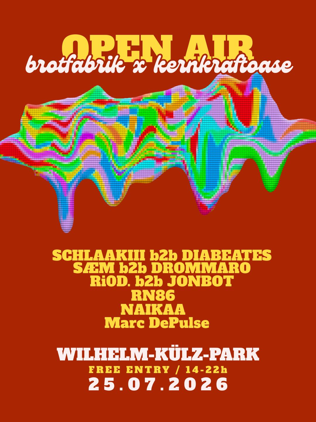 Brotfabrik x Kernkraftoase OPEN AIR
