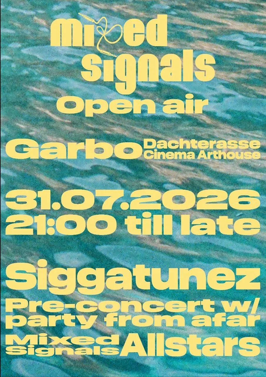 Mixed Signals Open Air with Siggatunez