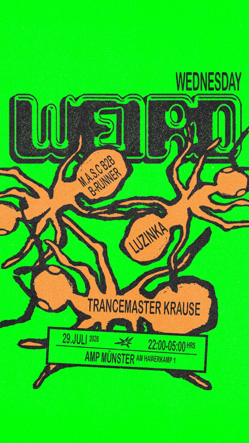 WEIRD WEDNESDAY w/Trancemaster Krause M.A.S.C