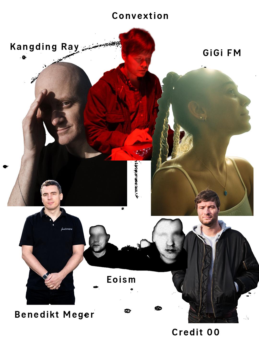 Clubnight - Kangding Ray, Convextion, Gigi Fm, Funkscapes