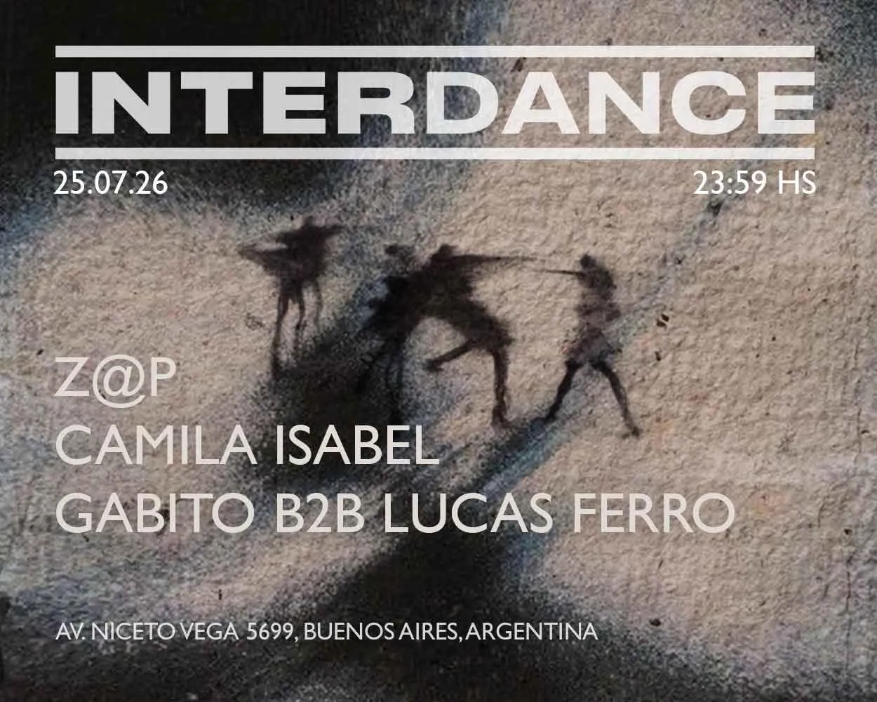 Interdance Pres Z@P, Camila Isabel, Gabito B2B Lucas Ferro