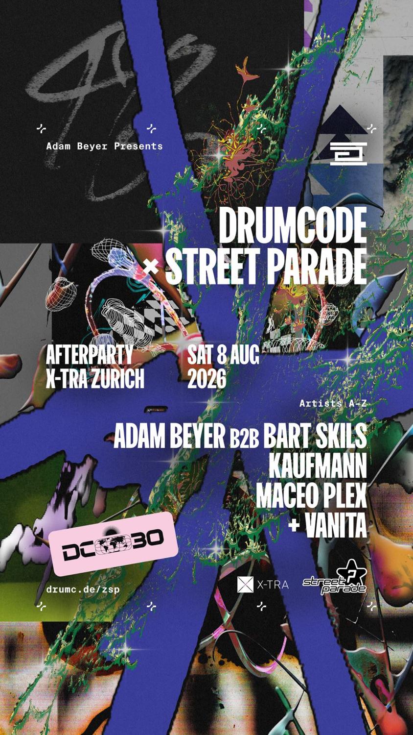 Drumcode X Street Parade Afterparty