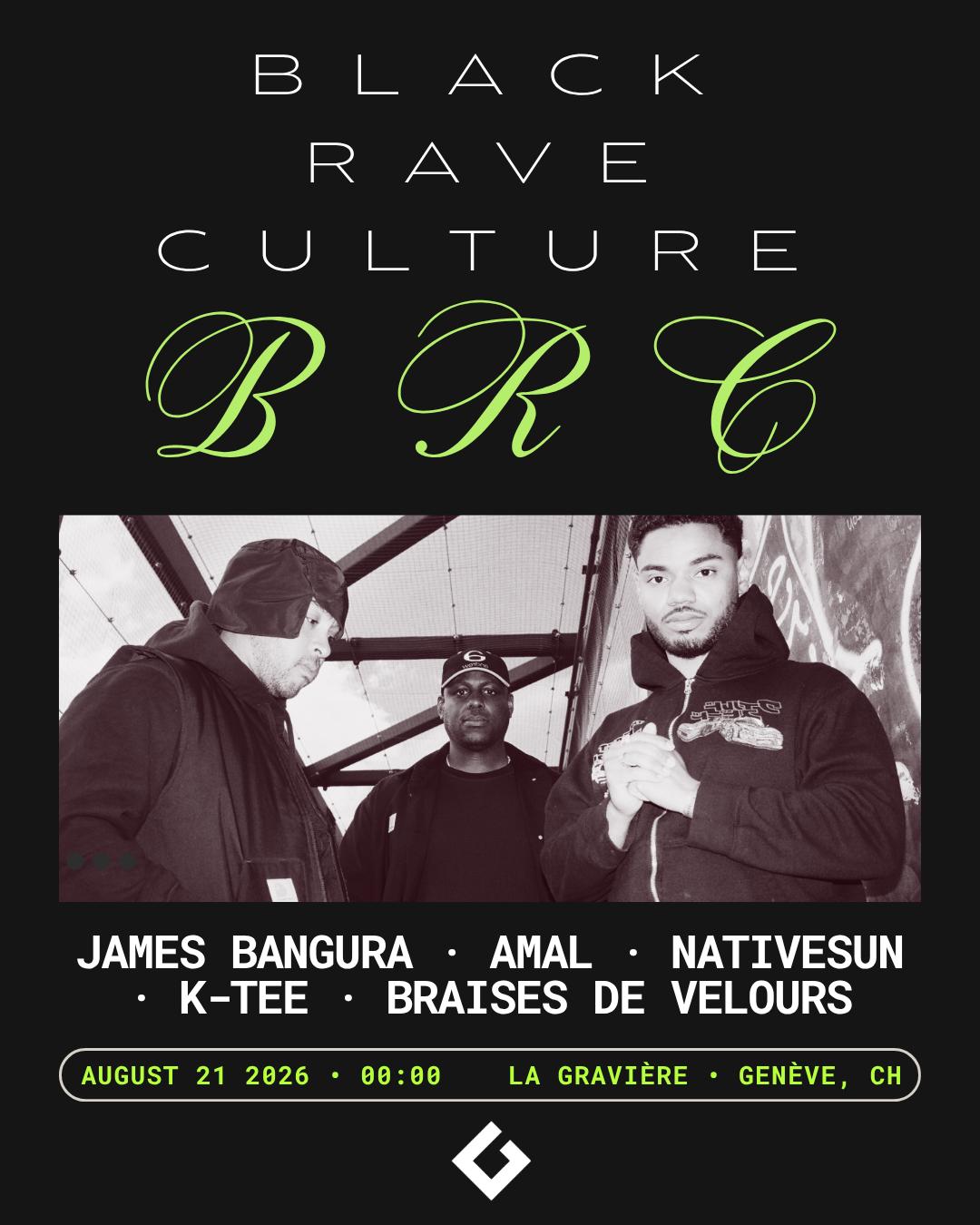 Black Rave Culture: James Bangura + Amal + Nativesun + K-Tee + Braises De Velours