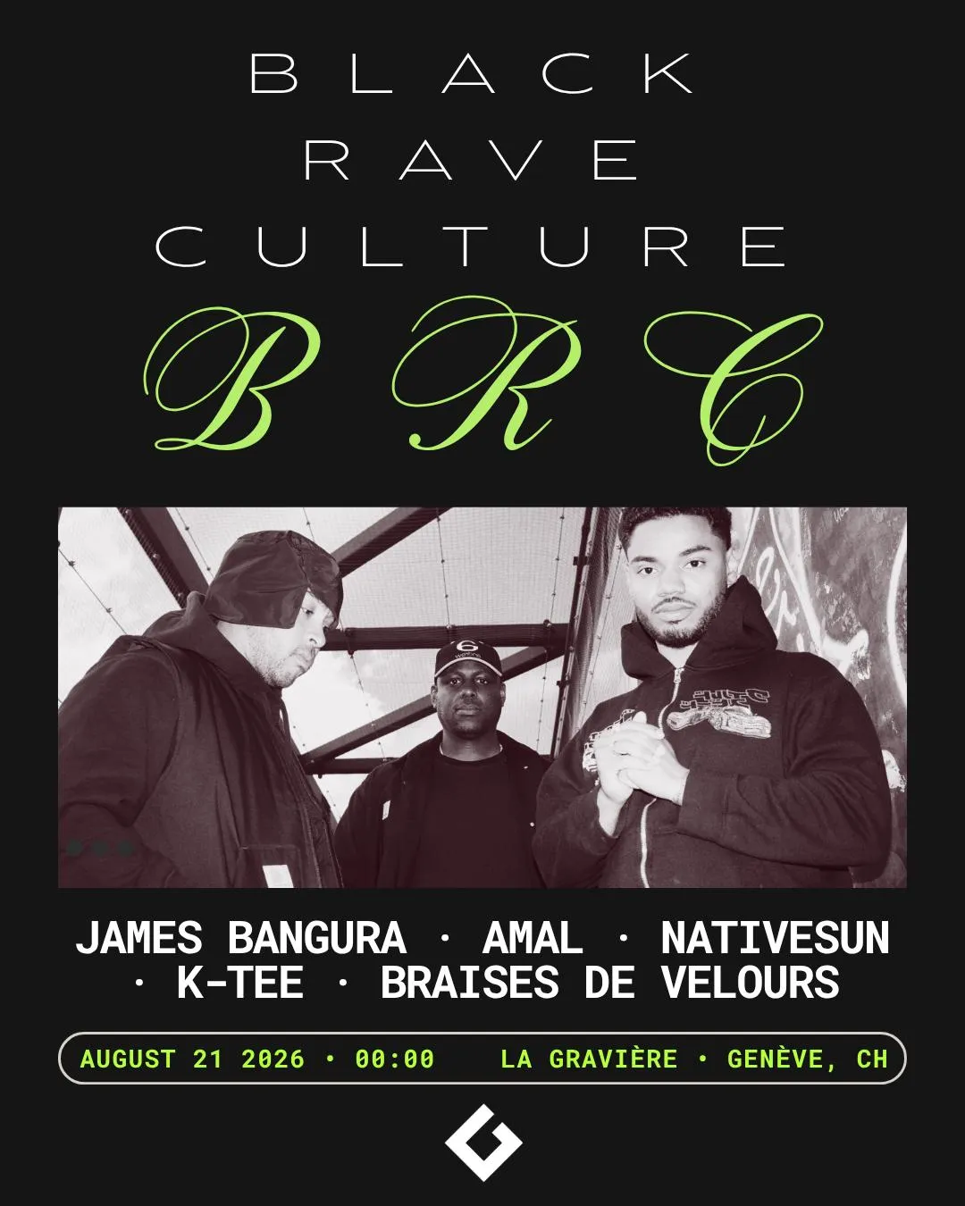 Black Rave Culture: James Bangura + Amal + Nativesun + K-Tee + Braises De Velours