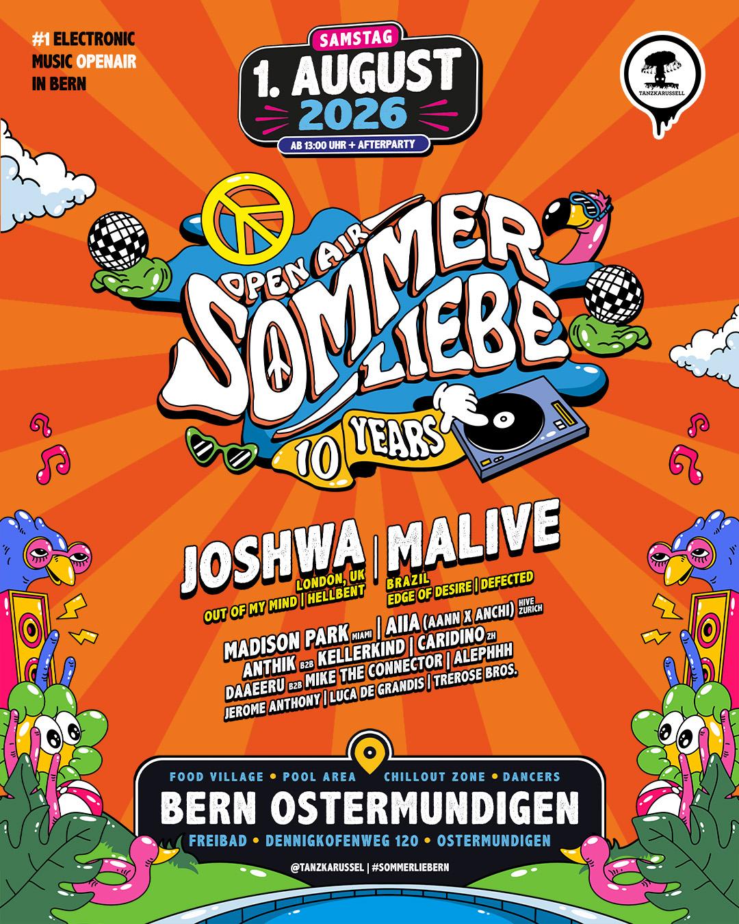 Sommerliebe Openair 2026 – 10 Years Anniversary