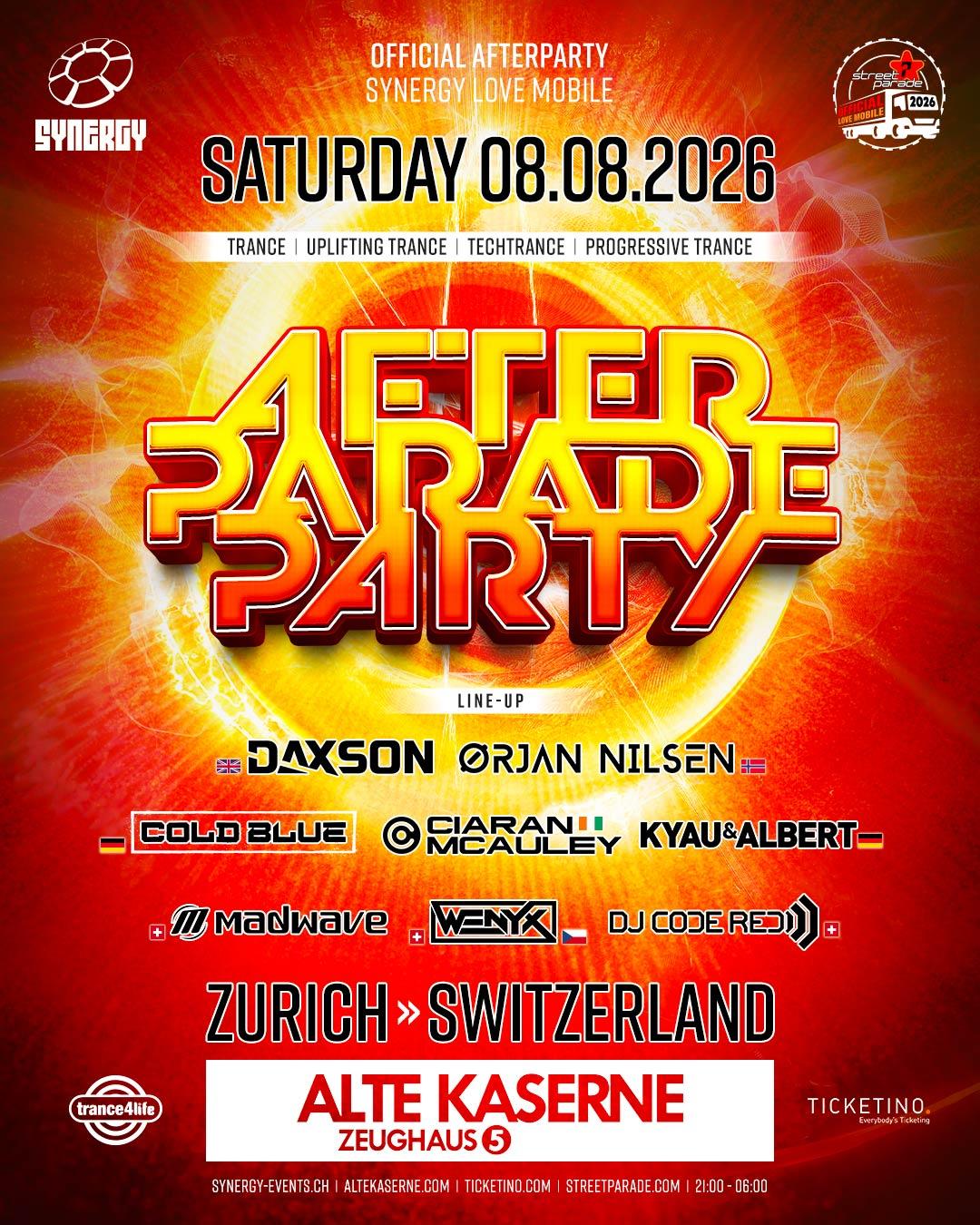 Synergy 'After Parade Party' 2026