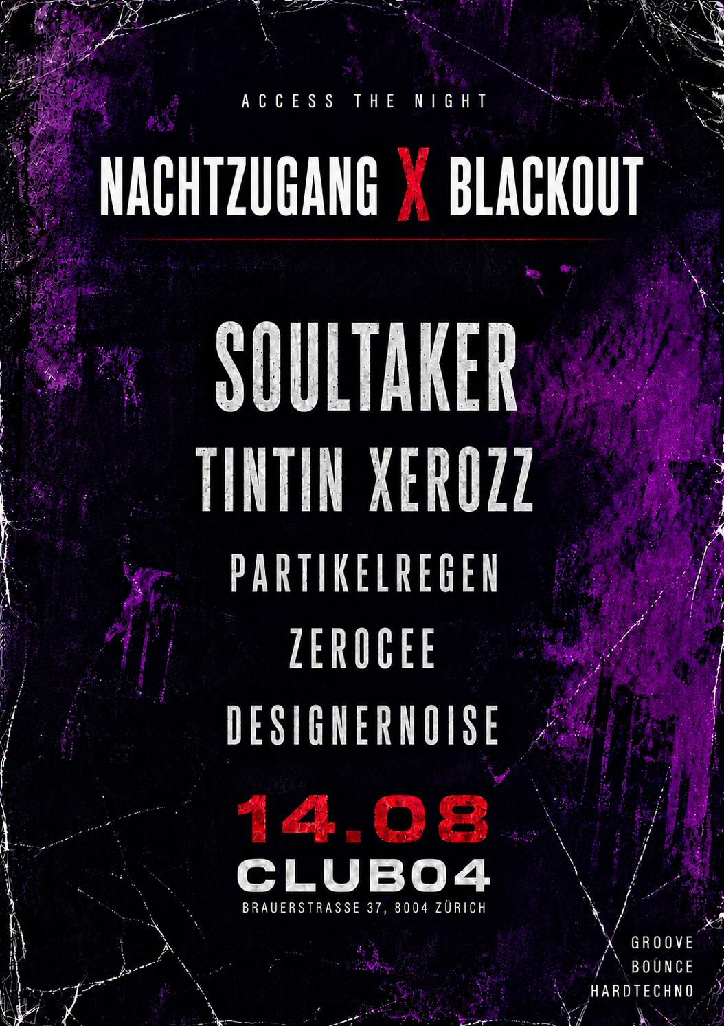 Nachtzugang X Blackout