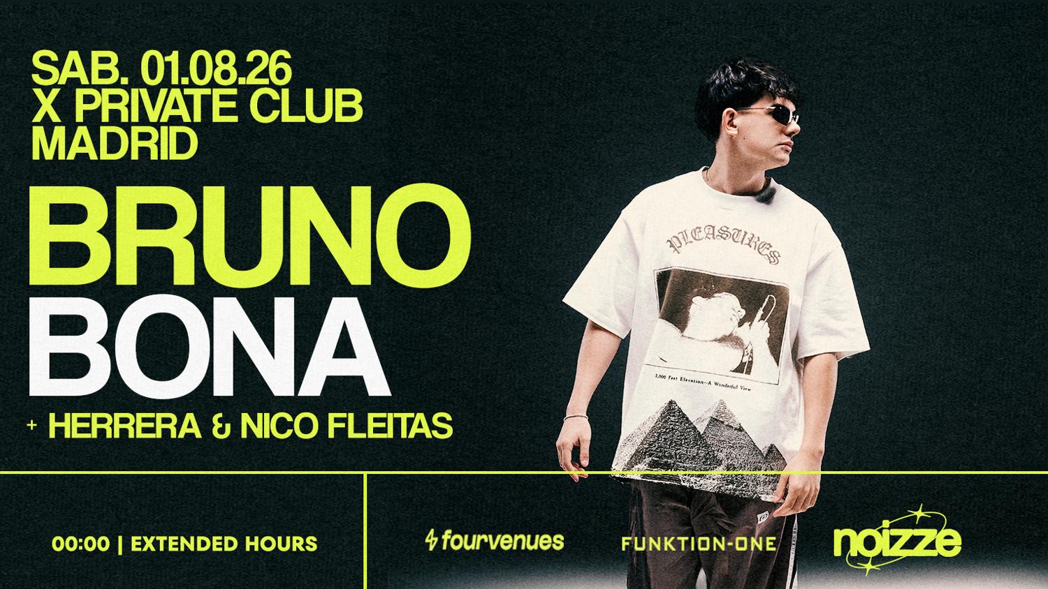 Noizze W/ Bruno Bona (Deeperfect - Ltf Records) Free Entry