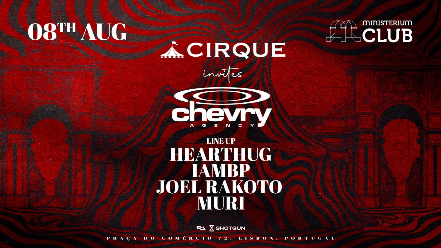 Cirque Invites Chevry Agency (Fr) W/ Hearthug, Iambp, Joel Rakoto & Muri