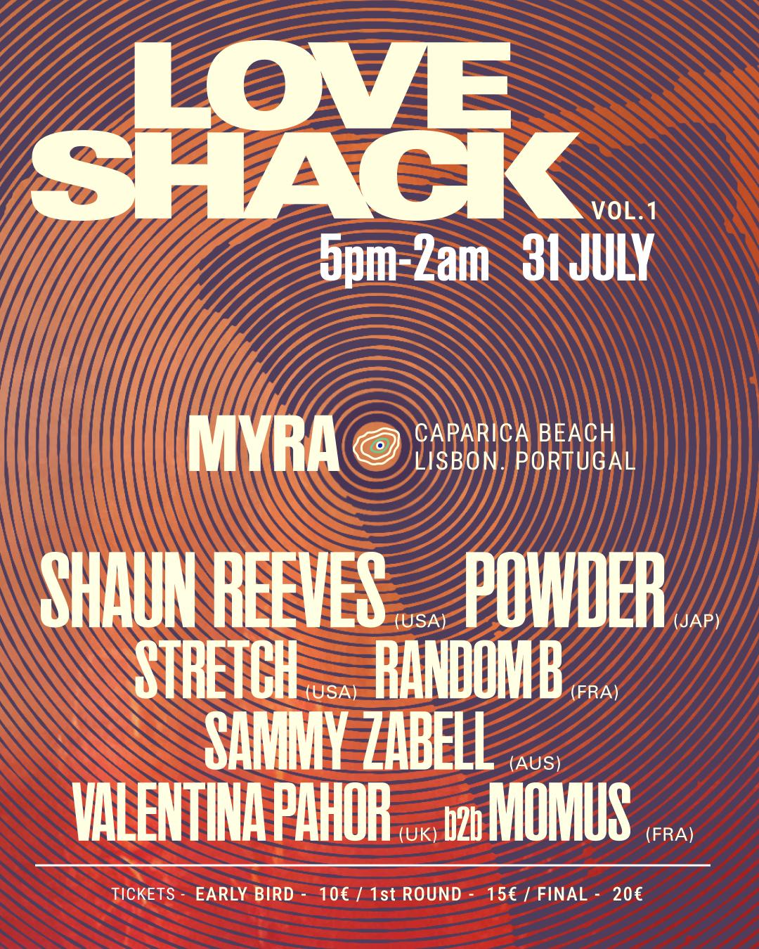 Love Shack With Powder & Shaun Reeves