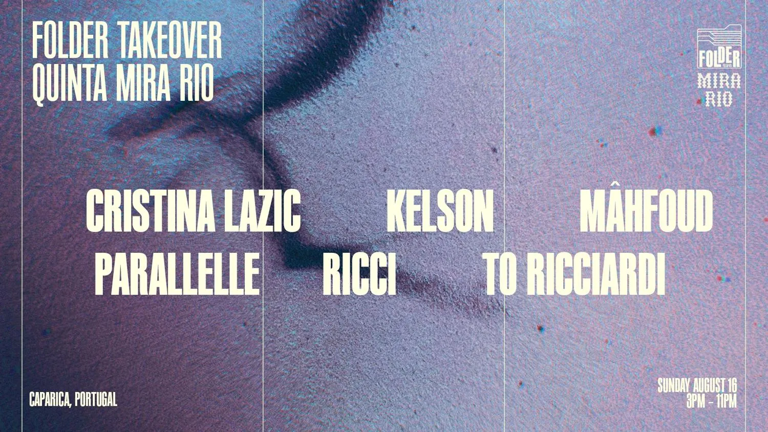 Folder Records — SPECIAL EDITION at Quinta MIRA RIO