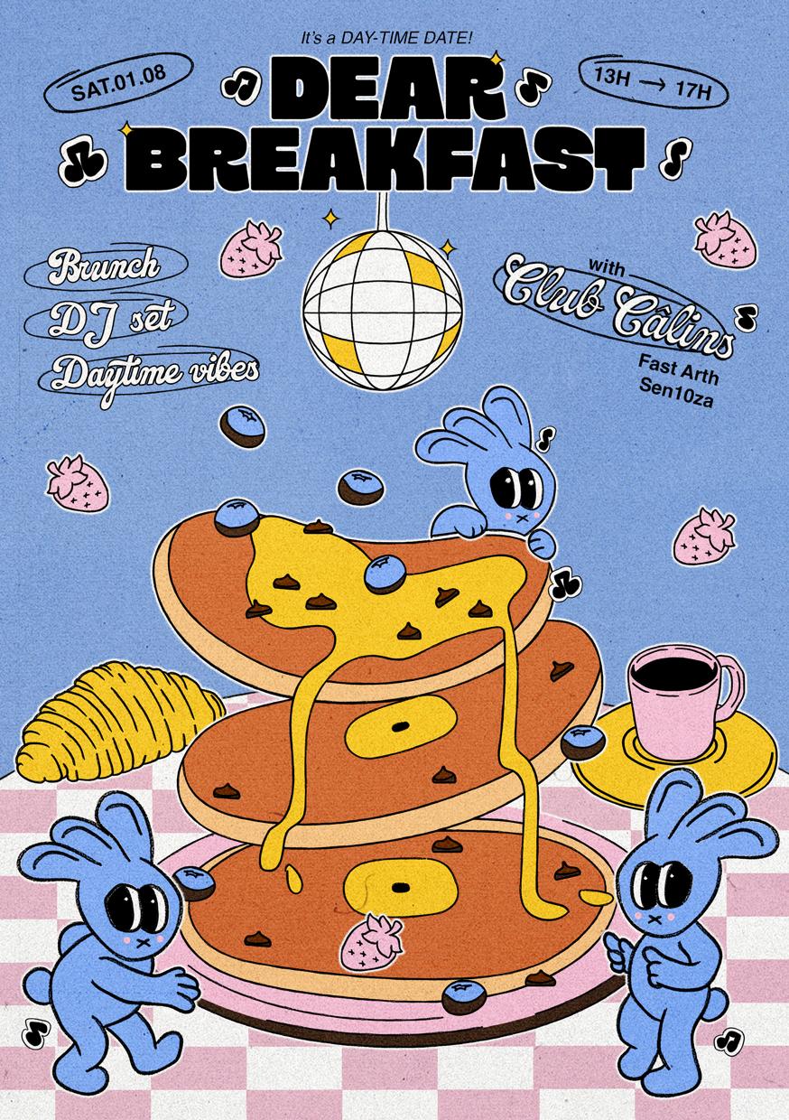 Club Câlins X Dear Breakfast Day Party