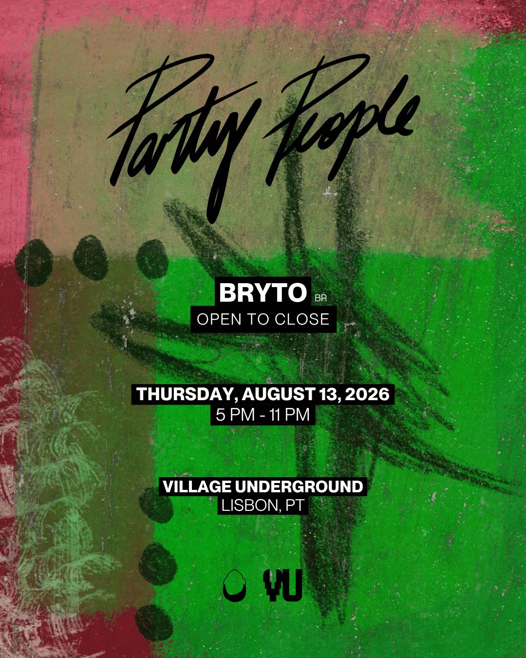 Party People • August 13, 2026