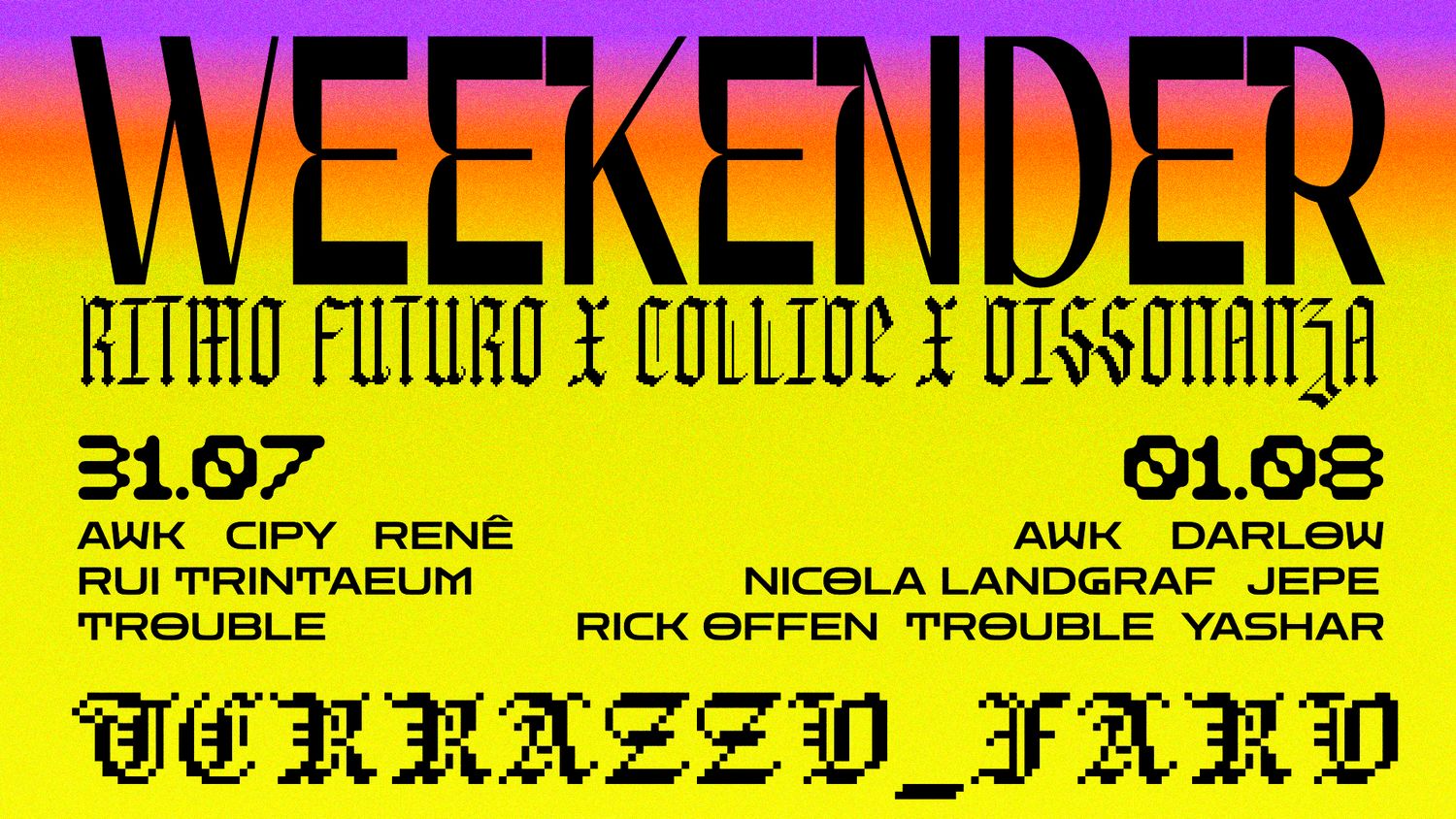 Ritmo Futuro Summer Weekender