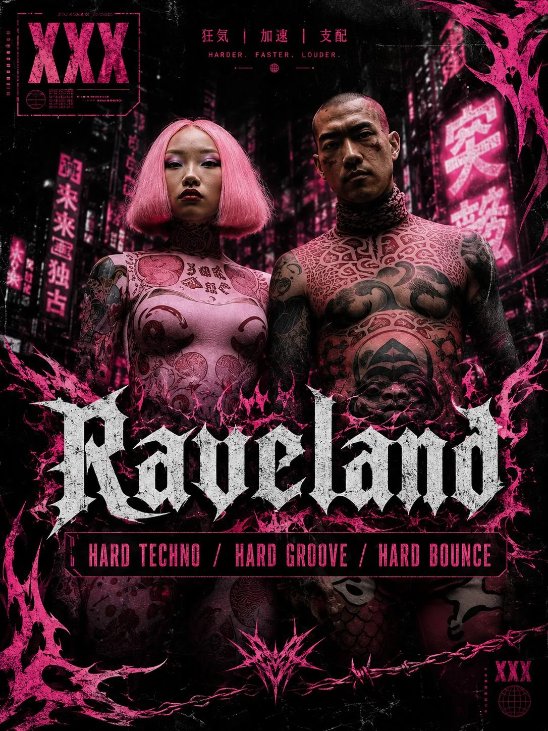 Raveland X 20Khz: Hard Techno & Hard Bounce