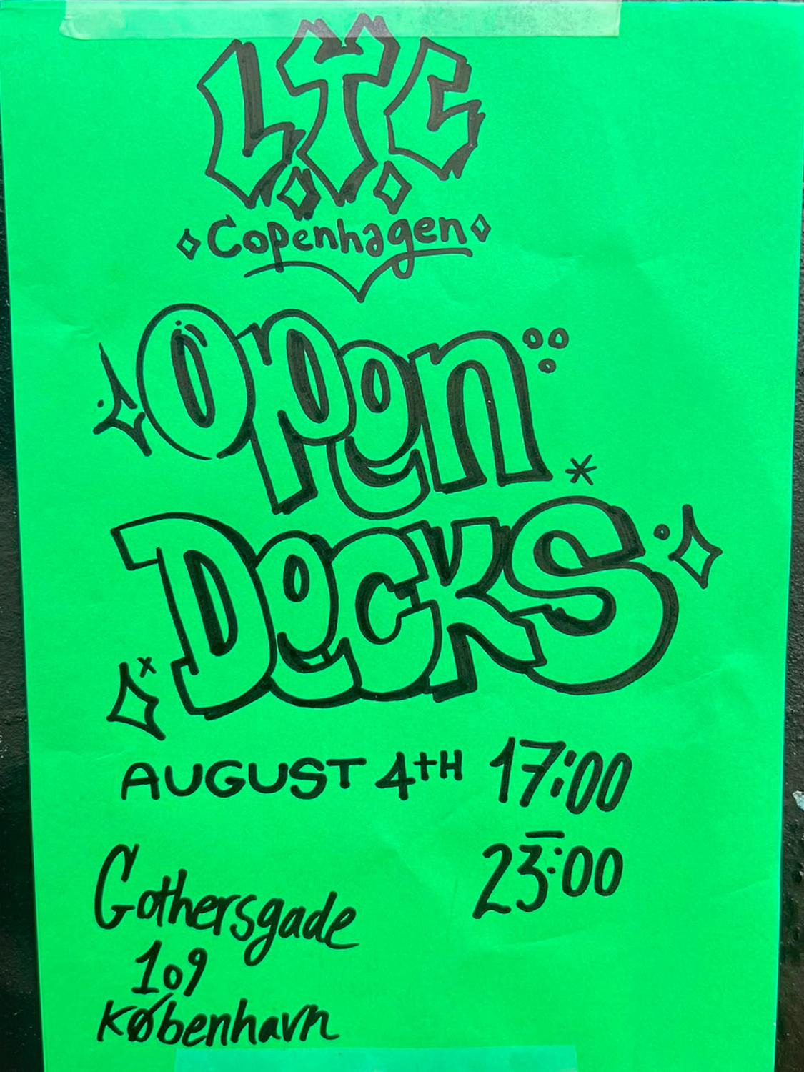 Open Decks