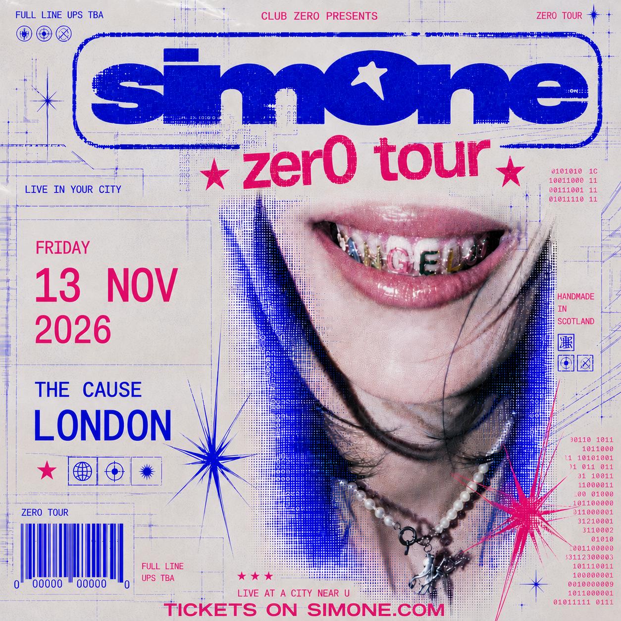 Sim0Ne Pres. Club Zer0 @ The Cause, London
