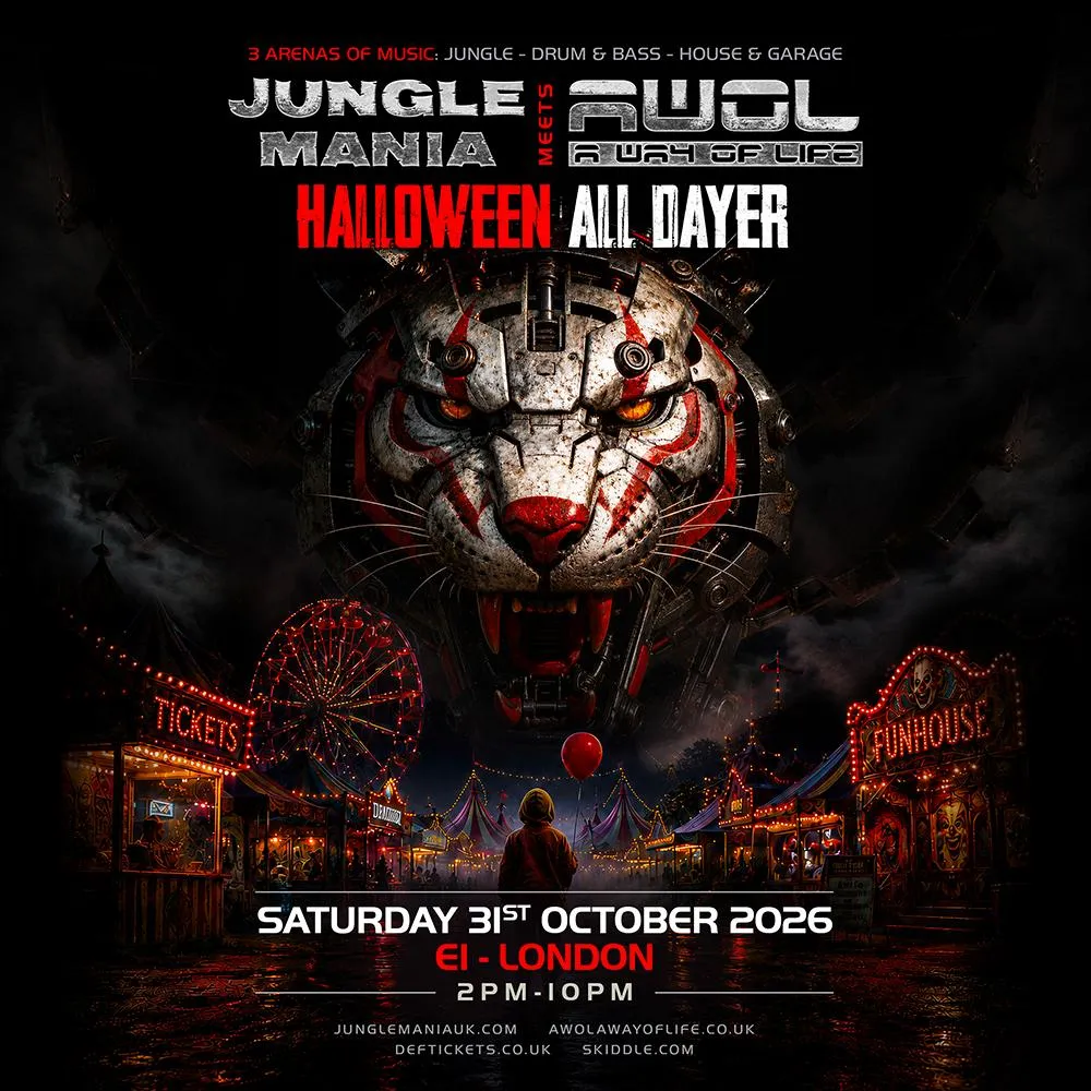 Jungle Mania meets AWOL Halloween - London