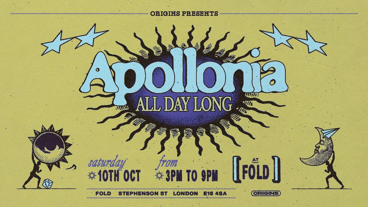 Origins: Apollonia - All Day Long [SOLD OUT]