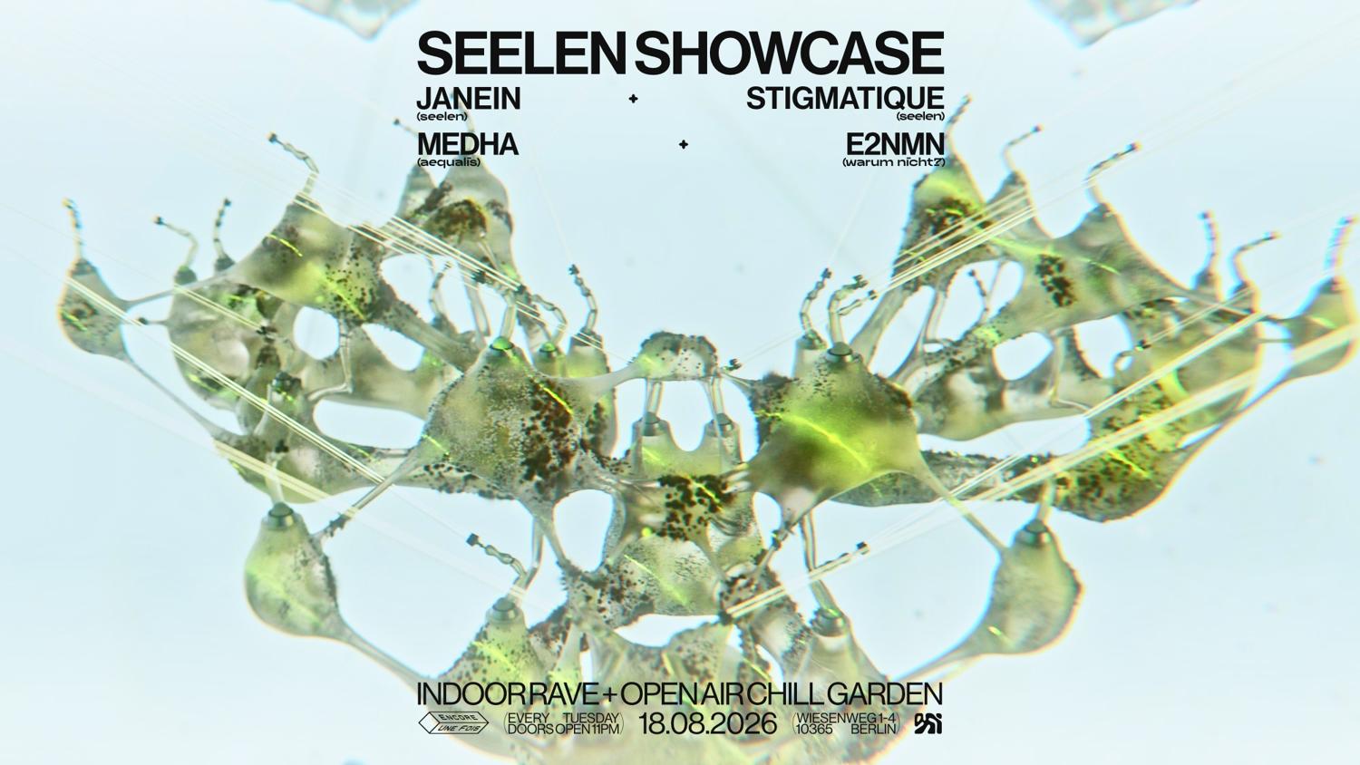 ✦Seelen X Encore.Une.Fois✦ / Indoor Rave + Open Air Chill Garden