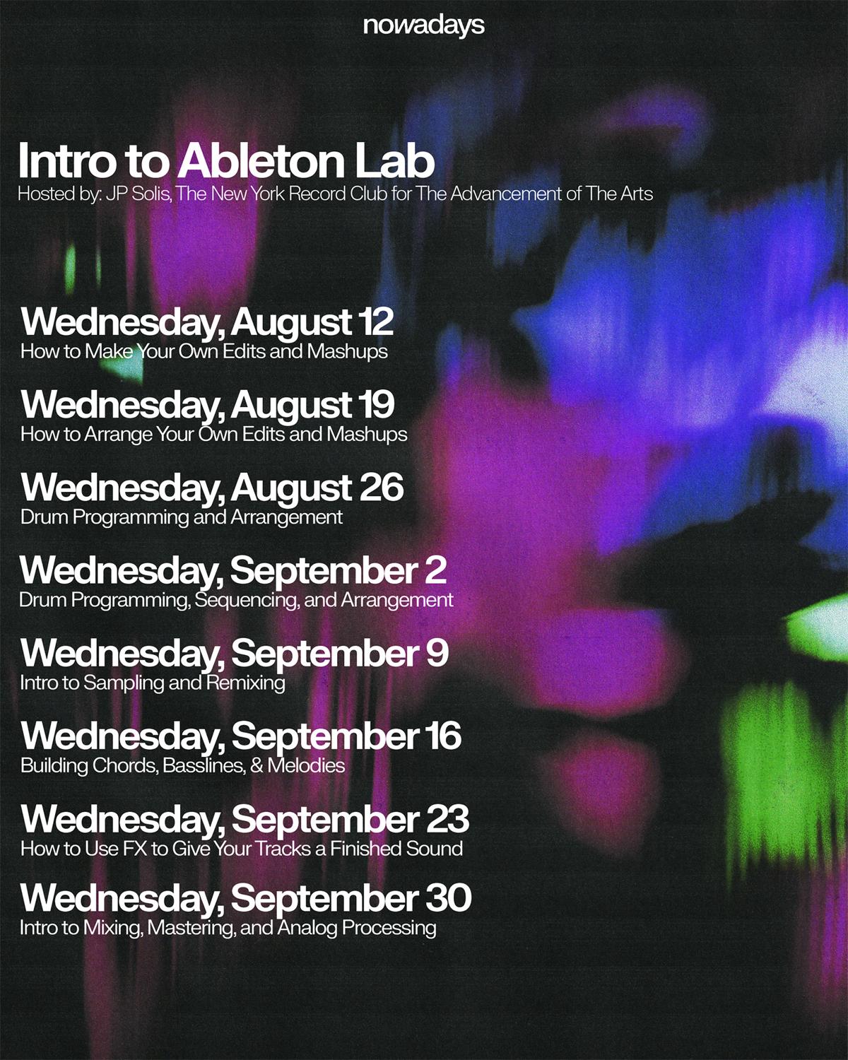 Intro To Ableton Lab: How To Arrange Your Own Edits And Mashups