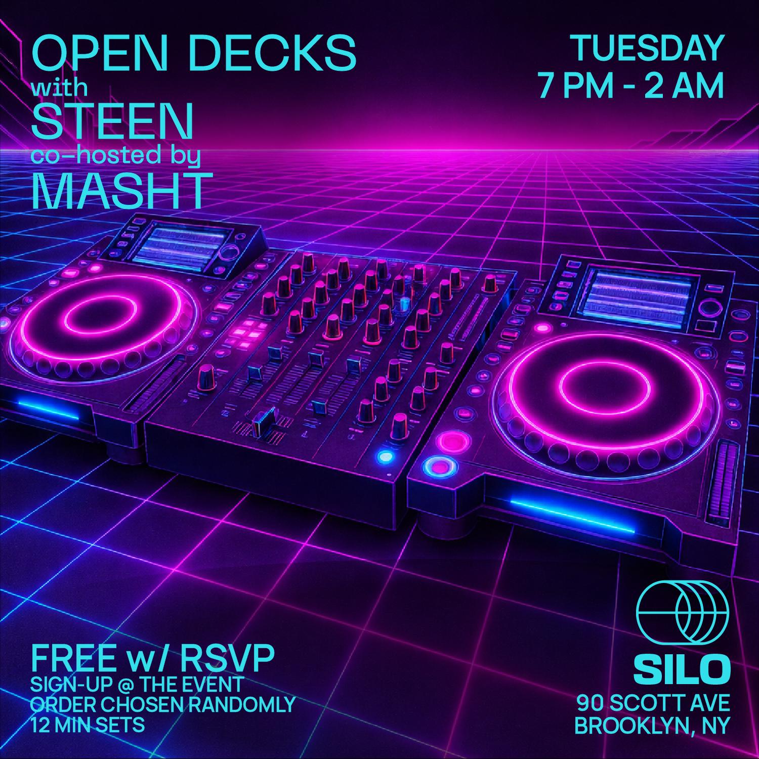 Open Decks With Steen & Masht