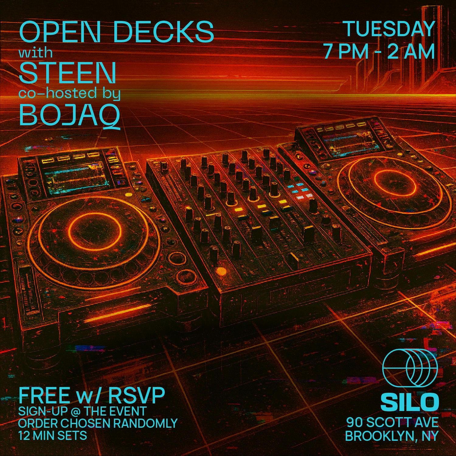 Open Decks With Steen & Bojaq