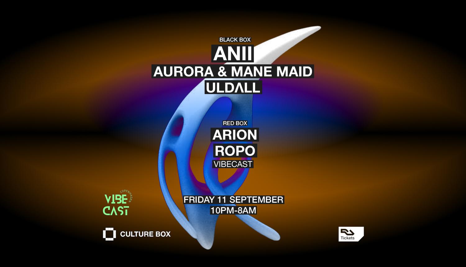 Anii / Aurora & Mane Maid / Uldλll / Vibecast: Arion / Ropo
