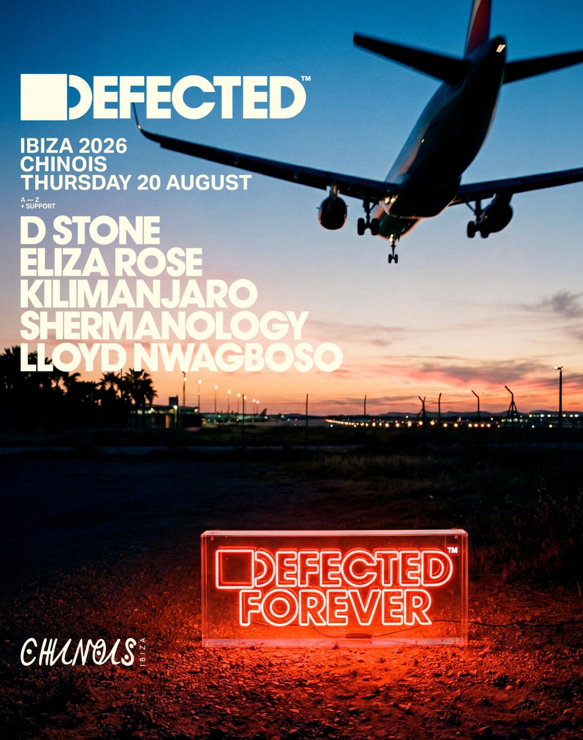 Defected: D Stone, Eliza Rose, Kilimanjaro, Lloyd Nwagboso, Shermanology