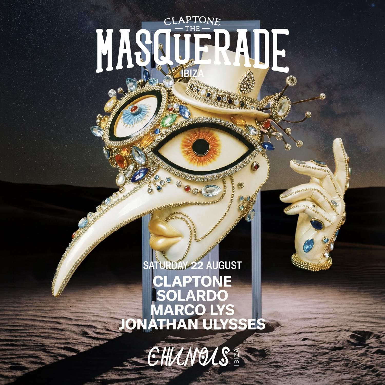 The Masquerade: Claptone, Solardo, Marco Lys, Jonathan Ulysses